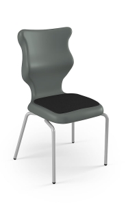 Krzesło Spider Soft rozmiar 5 siedzisko szary/stelaż szary