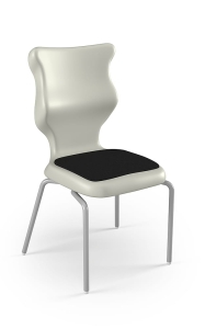 Krzesło Spider Soft rozmiar 5 siedzisko jasny szary/stelaż szary