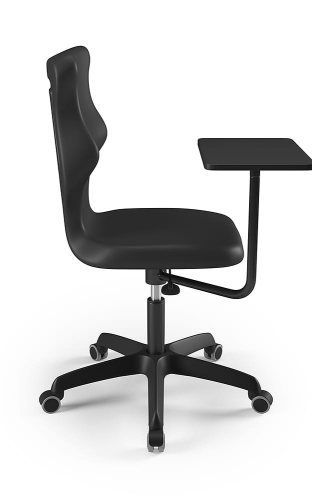 Krzesło Twist Plus czarny rozmiar 6 czarny- stopki - Krzesło szkolne/studenckie Twist Plus rozmiar 6 czarny - stópki