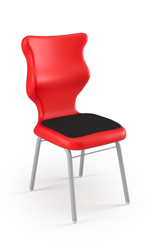 Krzesło szkolne Classic Soft rozmiar 5 czerwony