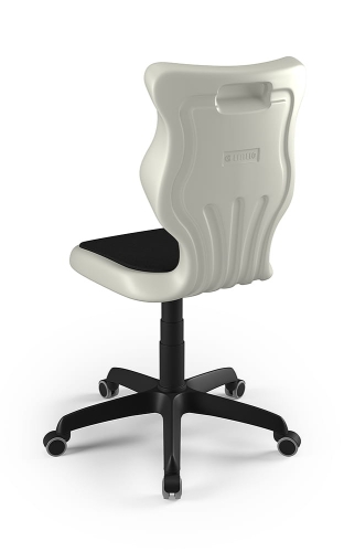 Twist Soft szary siedzisko jasne szare rozmiar 6 WK+P - bez podłokietników - stopki - Krzesło szkolne/studenckie Twist Soft jasne szare rozmiar 6