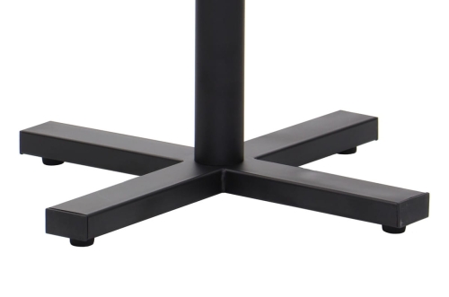 Podstawa stolika SH-3046-1/B, 58x58 cm (stelaż stolika), wysokość 73 cm, kolor czarny - 38733e09d705df3964db2059f41ab284