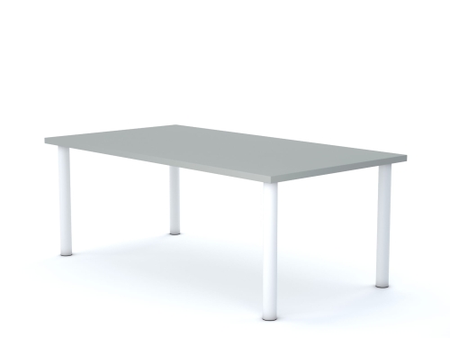 Stół CLASSIC Prostokąt 1800x750 blat szary rozmiar 6