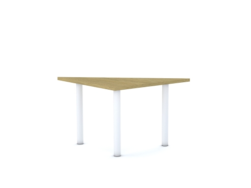 Stół CLASSIC Trójkąt 750x750x1060 blat dąb rozmiar 5