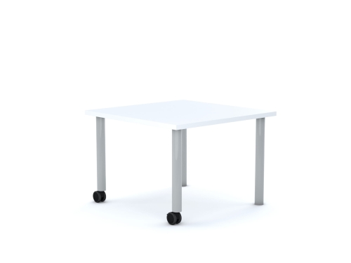 Stół MOVE Kwadrat 750x750 stelaż biały/blat biały rozmiar 4