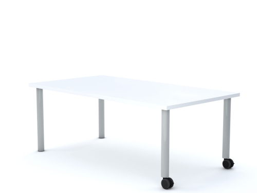 Stół MOVE Prostokąt 1200x750 blat biały rozmiar 5