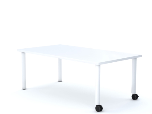 Stół MOVE Prostokąt 1200x750 blat biały rozmiar 5