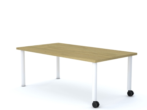 Stół MOVE Prostokąt 1400x750 blat dąb rozmiar 5
