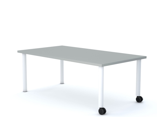Stół MOVE Prostokąt 1800x750 blat szary rozmiar 6