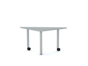 Stół MOVE Trójkąt 750x750x1060 stelaż biały/blat szary rozmiar 5
