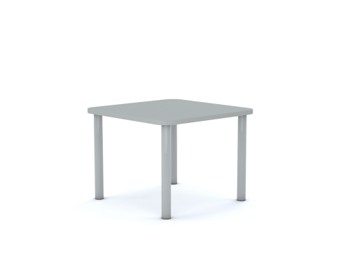 Stół SMART Kwadrat 700x700 blat szary rozmiar 3