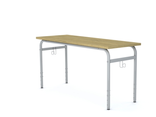 Stół SOBRE Prostokąt 1300x500 blat dąb rozmiar 2-4