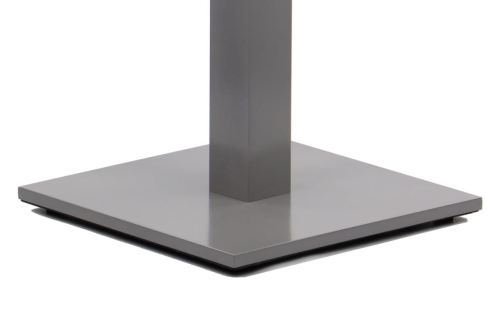 Podstawa stolika SH-2011-2/A, 45x45 cm, (stelaż stolika), wysokość 72cm, kolor aluminium - e19c3e142616b65029e84a214f12cf59