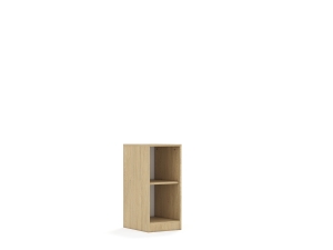 Regał Blox Base 40 2P 363x466x813 korpus dąb