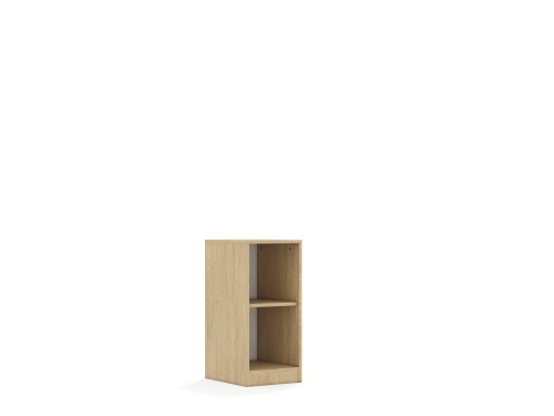 Regał Blox Base 40 2P 363x466x813 korpus dąb