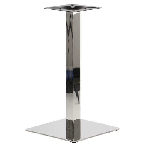 Podstawa stolika SH-3002-1/60/P , 40x40 cm, stal nierdzewna polerowana (stelaż stolika)