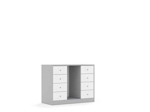 Regał na pojemniki BLOX Base 110 2PG 8SB 1049x466x813 - aaf95538628d5e34c7c294c4ab4bee1f
