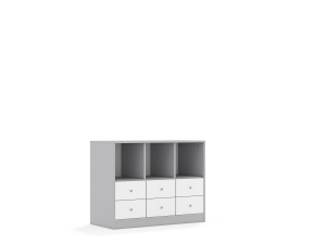 Regał BLOX Base 110 2PP 4SB 2SS 1049x466x813