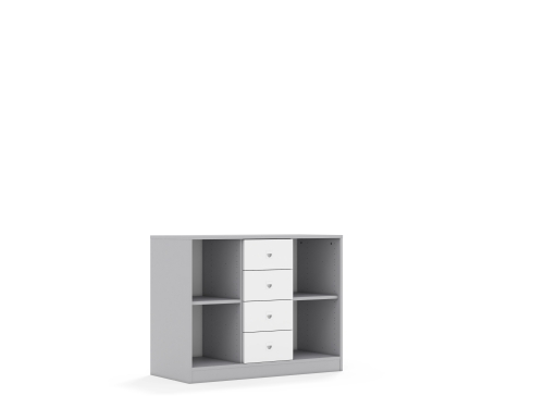 Regał BLOX Base 110 2PP 4SS 1049x466x813