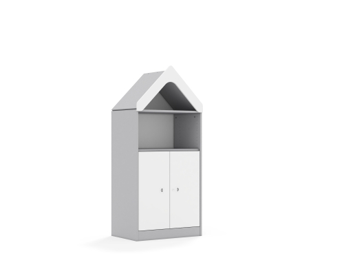 Regał BLOX Base 70 3P 2F2 z daszkiem 706x466x1575