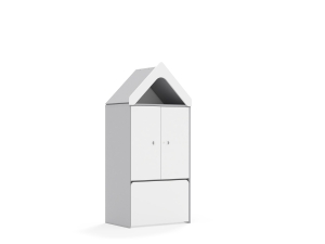 Regał BLOX Base 70 3P 2F2 ze skrzynią i daszkiem 706x466x1575