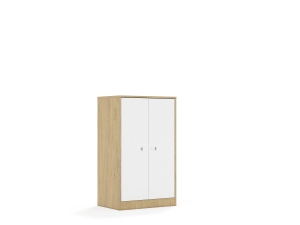 Szafa Blox Base 70 3P 2F3 706x466x1165 korpus dąb/2x front biały