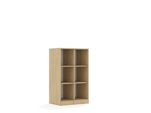Regał Blox Base 70 3PP 706x466x1165 korpus dąb - cd87185264215e10e1962178d6dfb934