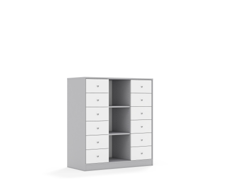 Regał BLOX Base 110 3PP 12SB 1049x466x1165
