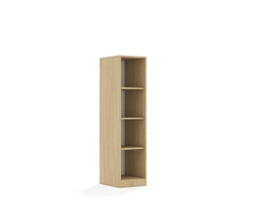Regał Blox Base 40 4P 363x466x1517 korpus dąb