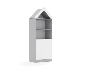 Regał BLOX Base 70 4P 2F2 z daszkiem 706x466x1927