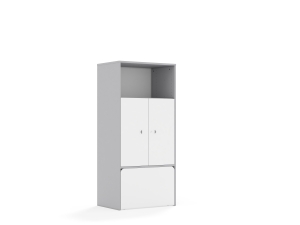 Regał BLOX Base 70 4P 2F2 ze skrzynią 706x466x1517