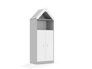 Regał BLOX Base 70 4P 2F3 z daszkiem 706x466x1927