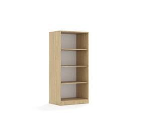 Regał Blox Base 70 4P 706x466x1517 korpus dąb