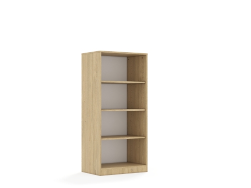 Regał Blox Base 70 4P 706x466x1517 korpus dąb - 1b79b7c2cb49ec0eb7b41c815d61fd83