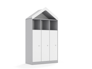 Regał BLOX Base 110 4PP 3F3 z daszkiem 1049x466x1927