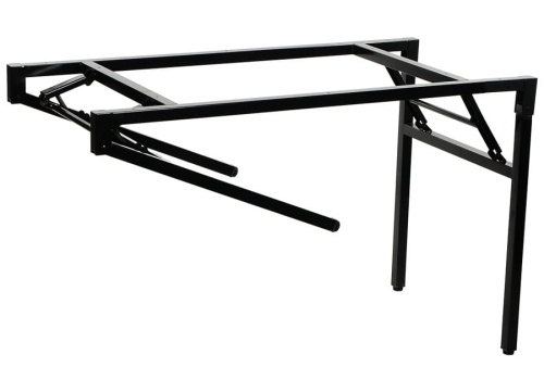 Stelaż składany stołu, 76x76 cm kolor czarny - d2fd094af0cecfa962ae0c2293206f0d