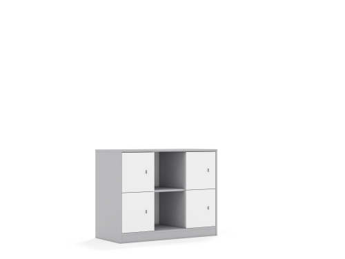 Regał BLOX Base 110 2PP 4F1 1049x466x813 - 83cc4e449adb67293309b43206109446