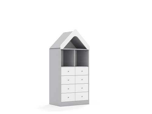 Regał BLOX Base 70 3PP 8SB z daszkiem 706x466x1575 - 972b61687f7d61d5783962b1c44815ff