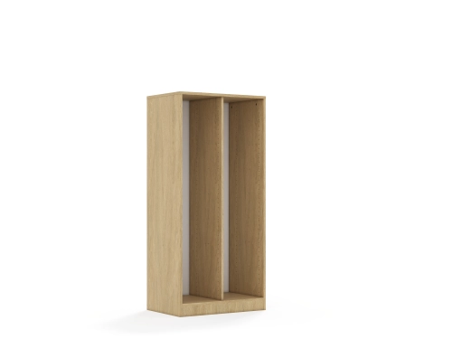 Regał na pojemniki Blox Base 70 4PG 706x466x1517 korpus dąb - d5b8a60c79bb64879d96fbf7d5c44ace