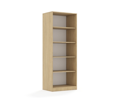 Regał Blox Base 70 5P 706x466x1869 korpus dąb - 97da7a946b1fe008aac44655cd77449f