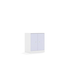 Szafa Blox Colours 70 2P 2F2 706x466x813 korpus biały/2x front pastelowy fioletowy