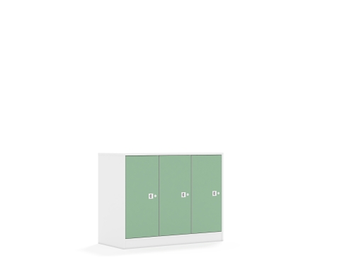 Szafa Blox Colours 110 2PP 3F2 1049x466x813 korpus biały/3x front pastelowy zielony - 5e7ef60717a0dfb92cffa13915b8ffe8