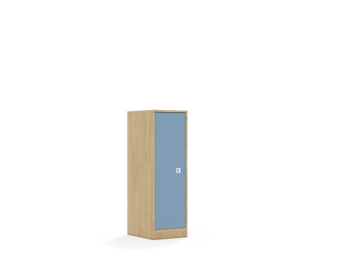 Szafa Blox Colours 40 3P 1F3 363x466x1165 korpus dąb/1x front pastelowy niebieski - 8532823185acd3b2f35a38a1bb208482