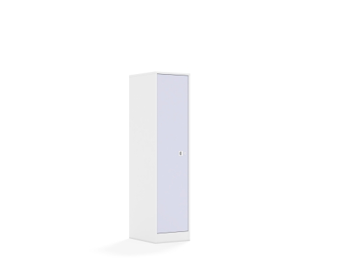 Szafa Blox Colours 40 4P 1F4 363x466x1517 korpus biały/1x front pastelowy fioletowy