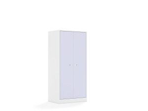 Regał Blox Colours 70 4P 2F4 706x466x1517 korpus biały/2x front pastelowy fioletowy