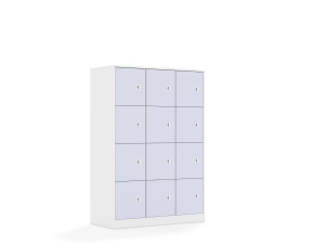 Szafa Blox Colours 110 4PP 12F1 1049x466x1517 korpus biały/12x front pastelowy fioletowy