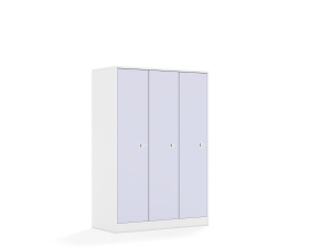 Szafa Blox Colours 110 4PP 3F4 1049x466x1517 korpus biały/3x front pastelowy fioletowy