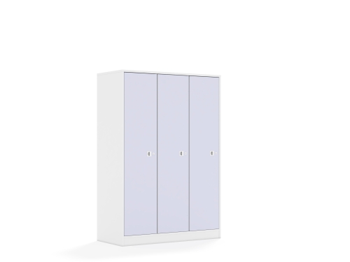 Szafa Blox Colours 110 4PP 3F4 1049x466x1517 korpus biały/3x front pastelowy fioletowy - 6c6d9a31243d084f3a9e42dc5f63b9d1