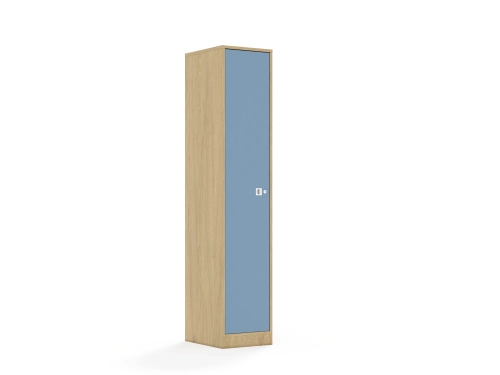 Szafa Blox Colours 40 5P 1F5 363x466x1869 korpus dąb/1x front pastelowy niebieski - 2e8d223248f7ab2a2c31a6c2a4bb83c6