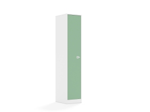 Szafa Blox Colours 40 5P 1F5 363x466x1869 korpus biały/1x front pastelowy zielony